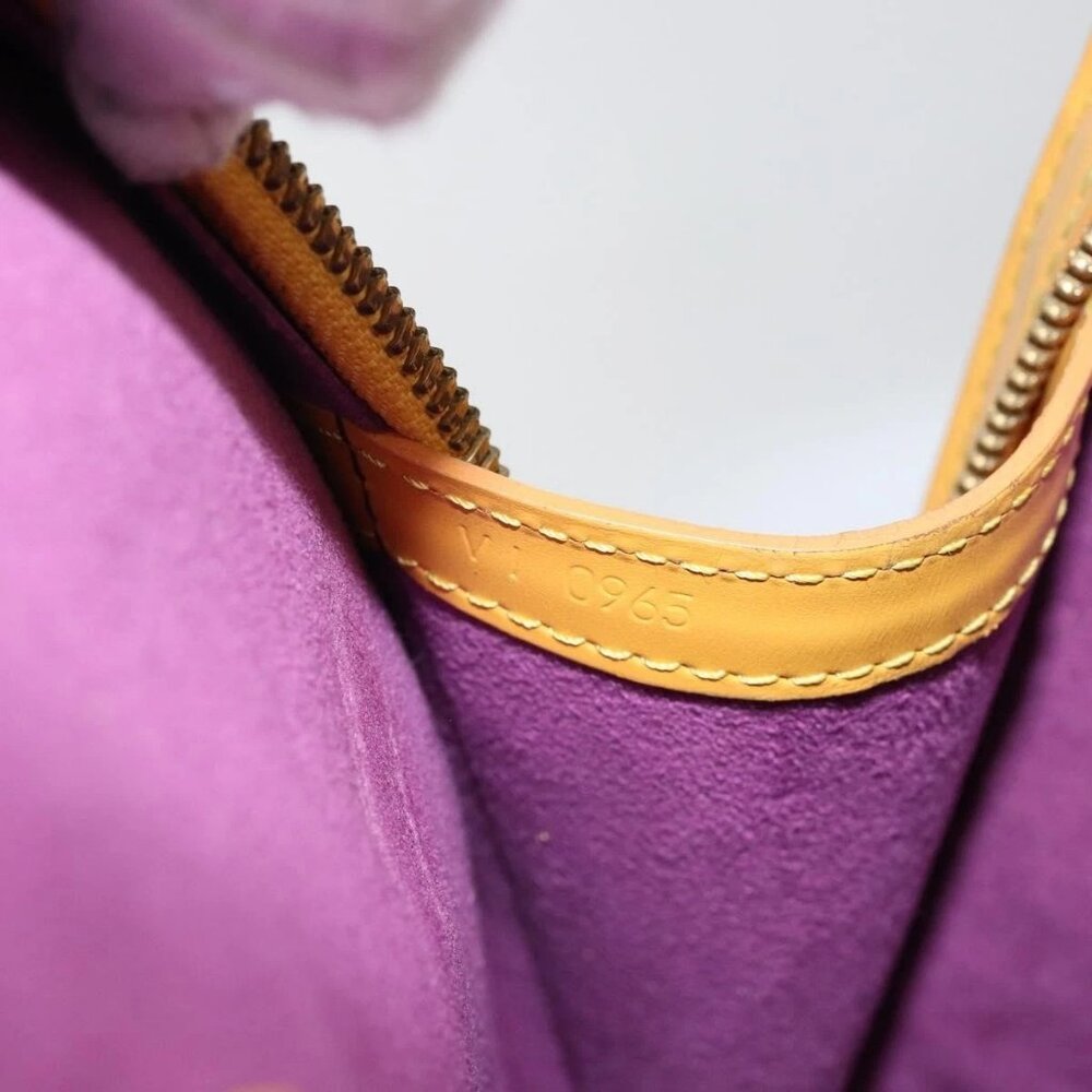 LOUIS VUITTON Epi Lussac Shoulder Bag Yellow M52289 LV Auth BA6181 - Picture 13 of 16